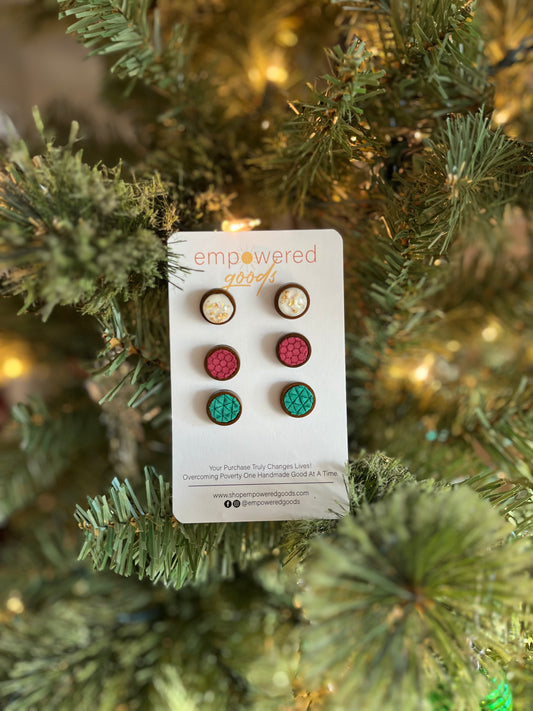 Holiday Wood Studs